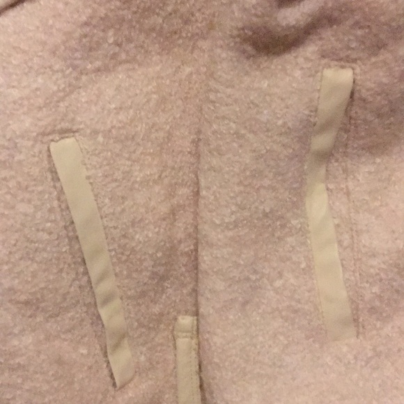 Cream Shearling Wool Collar Vest XXXL - Picture 7 of 8